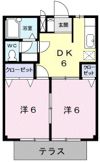 パレス3．1Aの間取り画像