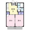 パレス3．1Aの間取り画像