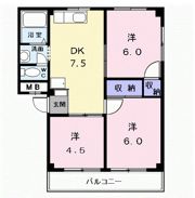ロジュマンKの間取り画像