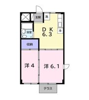 ラ・セゾン一番館の間取り画像