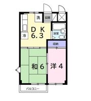 ラ・セゾン一番館の間取り画像