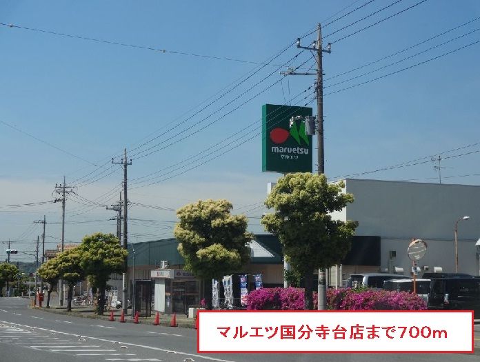 近くのマルエツ国分寺台店まで700m（徒歩9分）