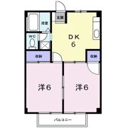 ハイツ井出Aの間取り画像