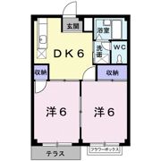 エルディム山本の間取り画像
