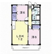 パレスピュアⅡの間取り画像