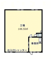 梅満町工場（E）の間取り画像