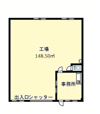 梅満町工場（E）の間取り画像