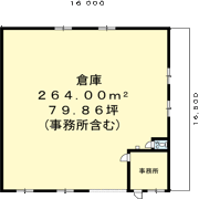 堀之内倉庫の間取り画像