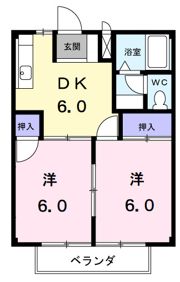 エスポシティの間取り画像