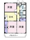 メゾンドユーメイクの間取り画像