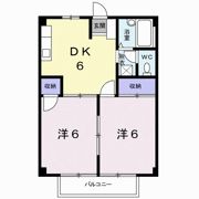 シティハイツ新地の間取り画像