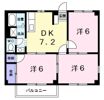 シティハイツSUZUKIⅡの間取り画像