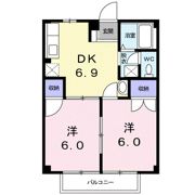 カーム鈴木の間取り画像