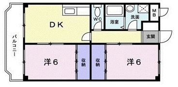 サンドリームの間取り画像