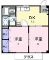 タウン松山Ⅱの間取り画像