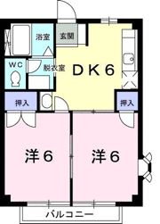 ニューシティーKの間取り画像