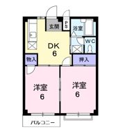 エルディム古谷の間取り画像