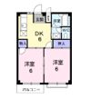 エルディム古谷の間取り画像