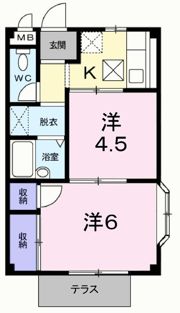 グリーンフィールドの間取り画像