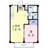 レインボー松井の間取り画像