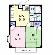 ハイツ青池の間取り画像