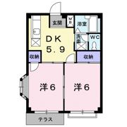 エルディム鈴木の間取り画像