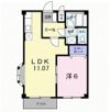 レピュート中村の間取り画像