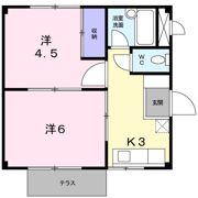 ハイツ井出Bの間取り画像