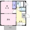 ハイツ井出Bの間取り画像