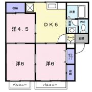 ハイツ星峰の間取り画像