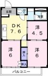 アーバンハイツAの間取り画像