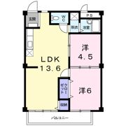 アーバンハイツAの間取り画像