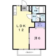 シティハイツ堀越Ⅰの間取り画像