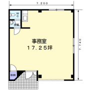 川成島事務所01の間取り画像