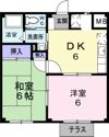 ロマニー平和坂ハイツの間取り画像