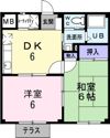 ロマニー平和坂ハイツの間取り画像