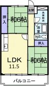 グランドハイツモトキの間取り画像