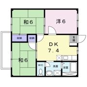 ハイツリバーサイドの間取り画像