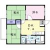 ハイツリバーサイドの間取り画像