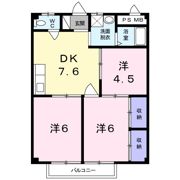 シティハイツヤマキチの間取り画像