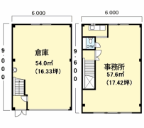 長束西2倉付事2646102の間取り画像