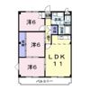 ブルージュ名和の間取り画像