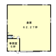 青山5丁目倉庫の間取り画像