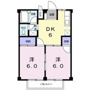アーバンハイツ那加Bの間取り画像