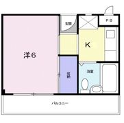 楠古谷マンションの間取り画像