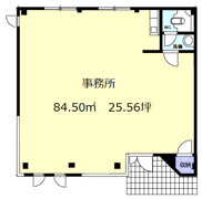 富田事務所Aの間取り画像