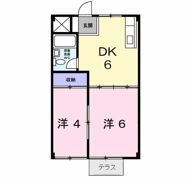 シティーハイツ奈良橋の間取り画像