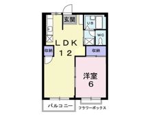 エルディム中原の間取り画像