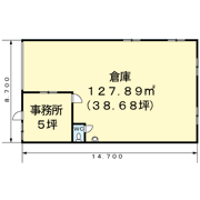 橋本倉庫 Cの間取り画像