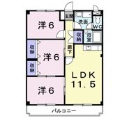 アーバンリウ゛の間取り画像